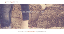 Desktop Screenshot of fantheflamedates.com